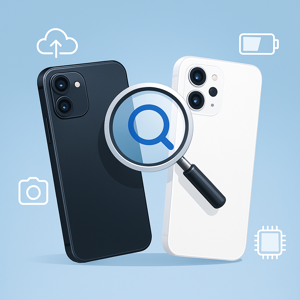 Telefon karşılaştırma görseli